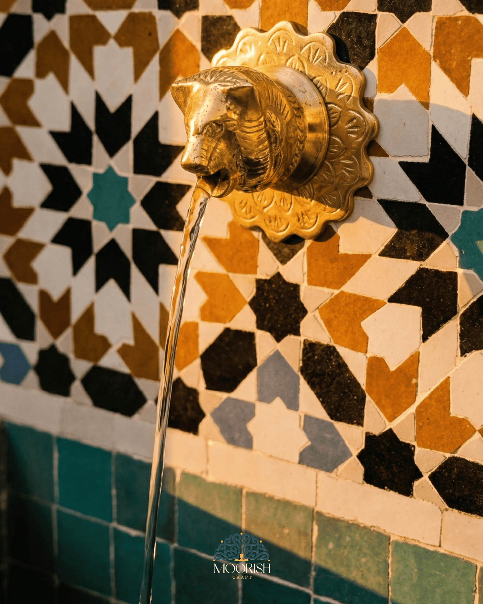 Zellige Fountain Multicolor