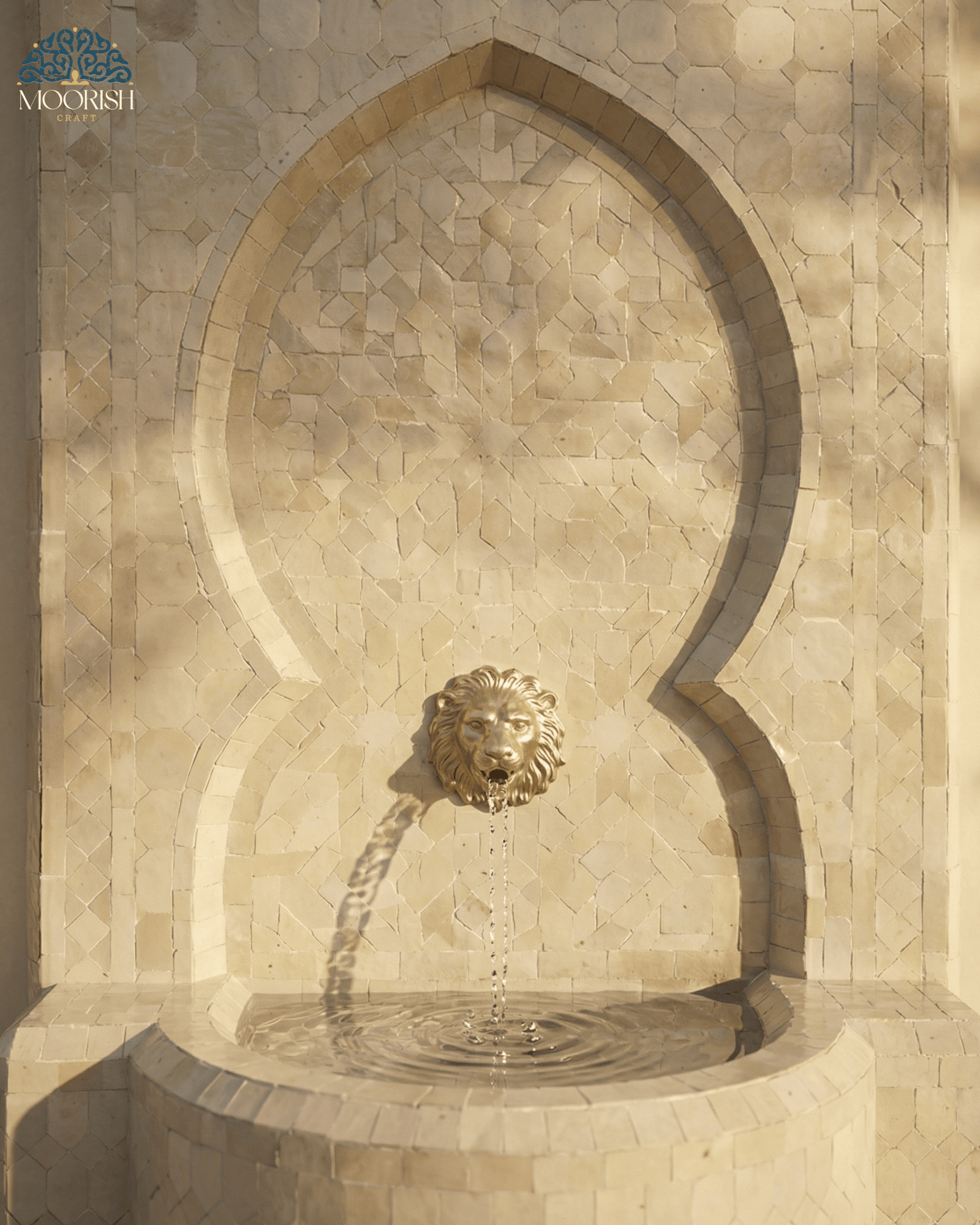 Zellige Fountain Blue