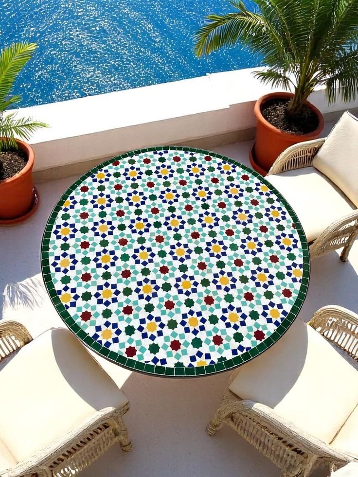 Moorish Craft Mosaic Table