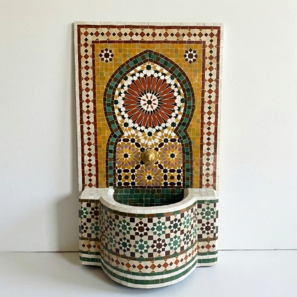 Zellige Fountain