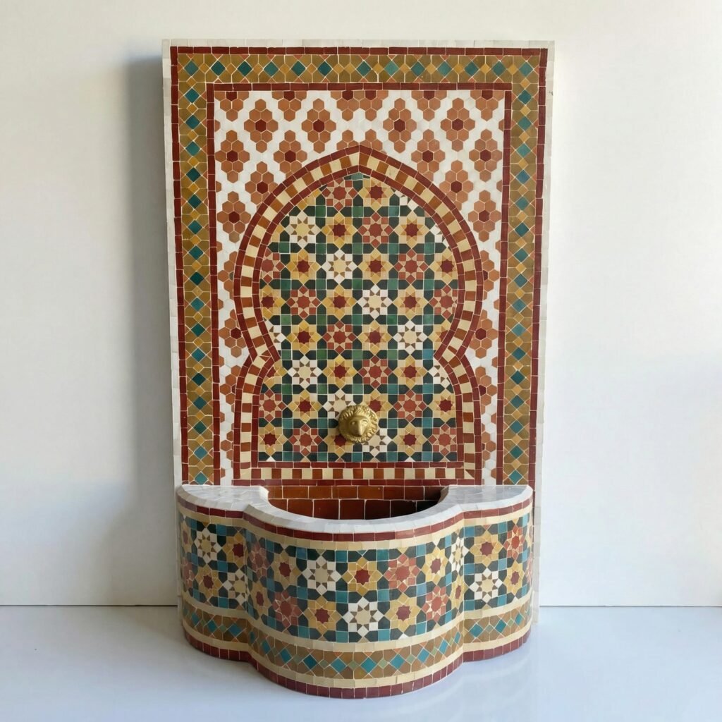 Zellige Fountain