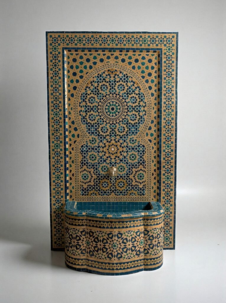 Zellige Fountain