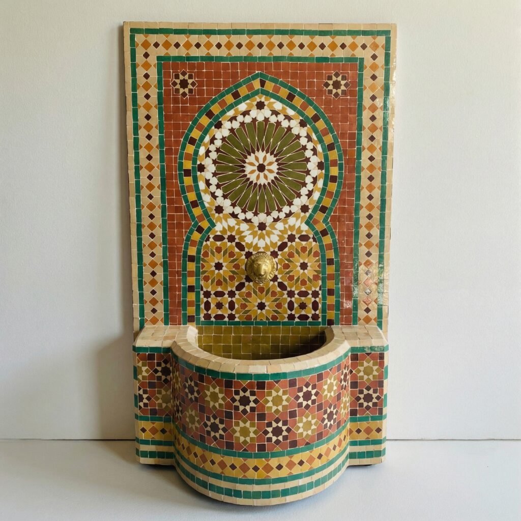 Zellige Fountain