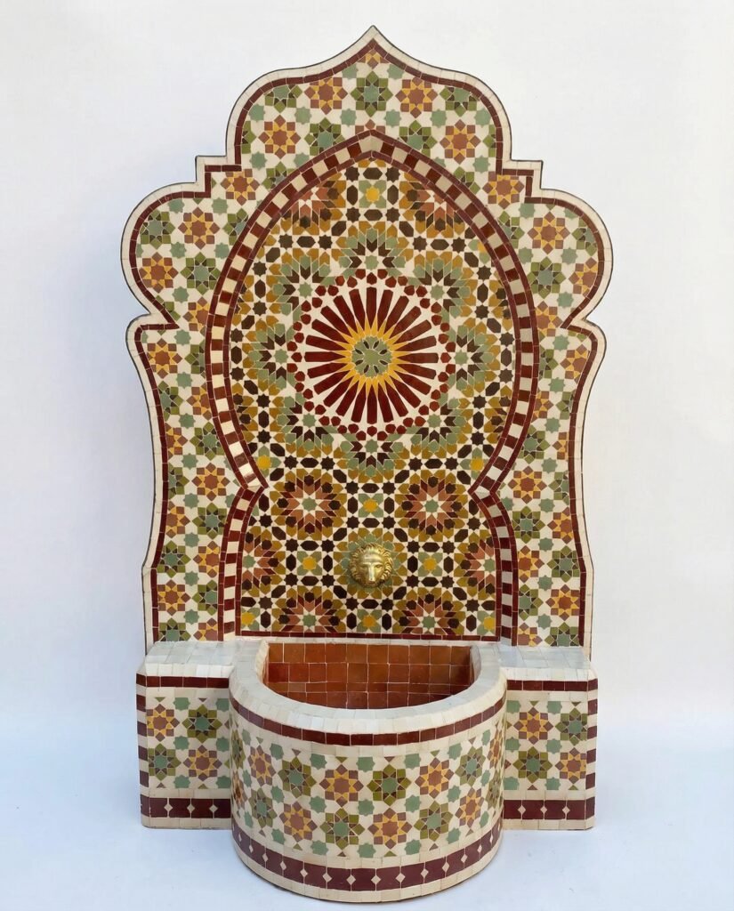 Zellige Fountain
