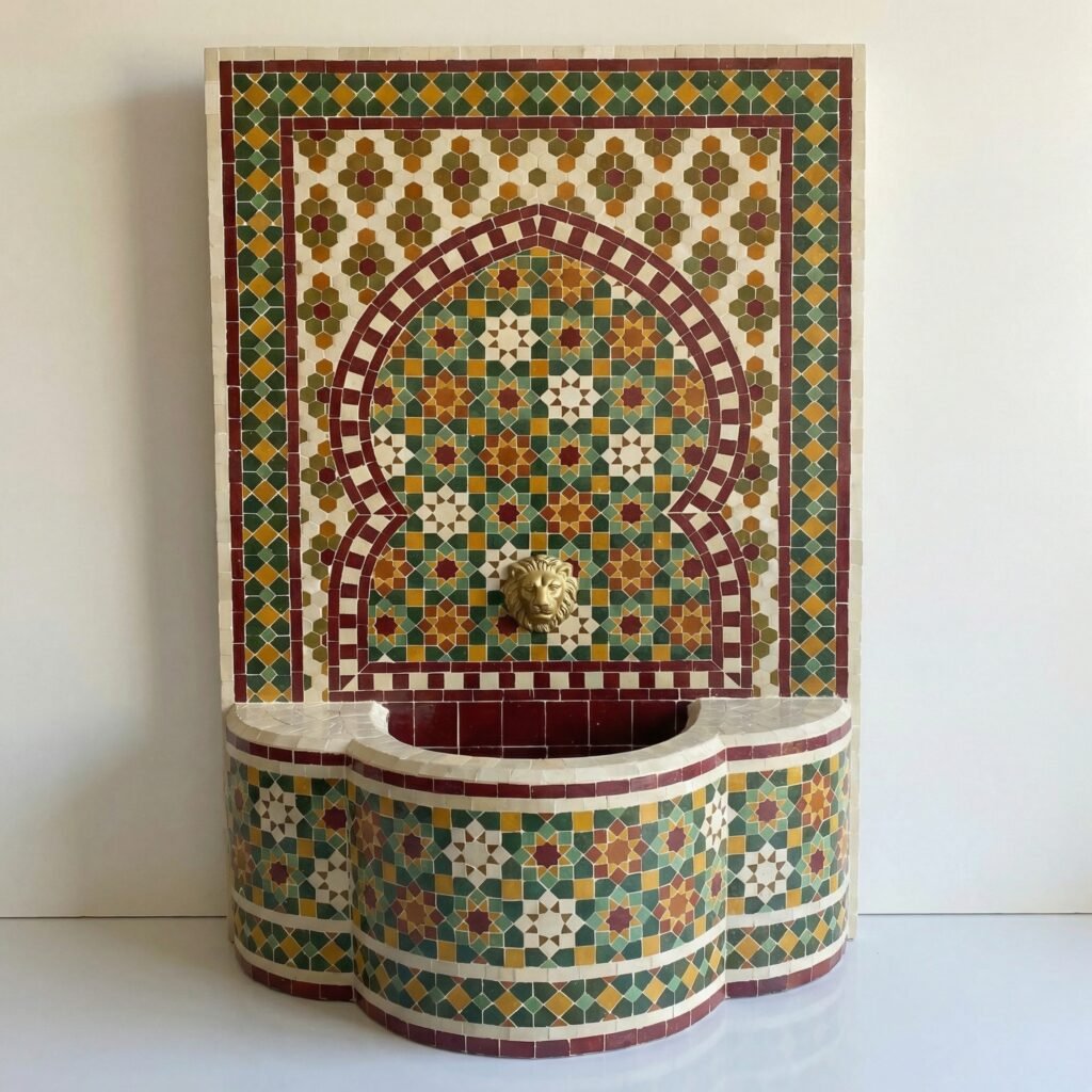 Zellige Fountain