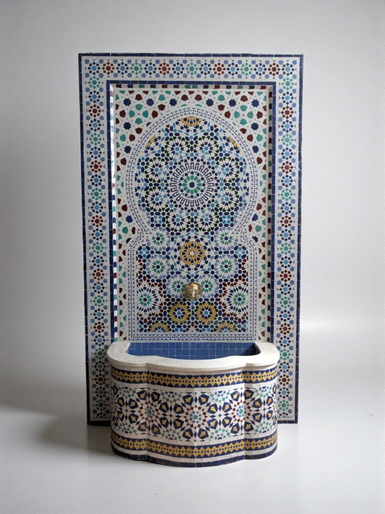 Zellige Fountain
